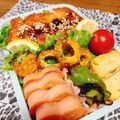 あっちゃんキッチン♪'s cooksnap of when they made 明宝ハムステーキ弁当.