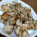 たはぴのかか's cooksnap of when they made 柔らかジューシー！鶏むね肉の青のり塩焼き.