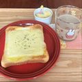 まこさんど's cooksnap of when they made 爺の🥢チーズトースト.