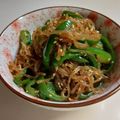 気まぐれ♡雨おんな's cooksnap of when they made 簡単！ヘルシー♪無限ピーマン＆しらたき♪.