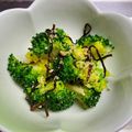 美らはいび's cooksnap of when they made 速攻！ブロッコリーの塩昆布つゆ和え物.