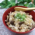 クックHG9V8Y☆'s cooksnap of when they made 塩昆布と木の子の簡単炊き込みごはん.