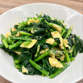 クックYS50's cooksnap of when they made ほうれん草とふわふわ卵のバター炒め♪.
