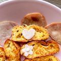 悠LOVE航's cooksnap of when they made ほんのりピンクのハムハート♡.