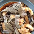 あかぷり's cooksnap of when they made 我が家のイタドリの炒め煮.