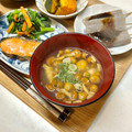 にきけん's cooksnap of when they made 定番　なめこ汁.
