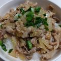 ちょちょこ✫'s cooksnap of when they made ☆みそ豚丼☆.