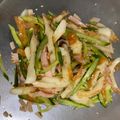 natulove♡'s cooksnap of when they made ハムきゅうりちくわの和風サラダ.