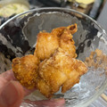 まろろろ〜's cooksnap of when they made 味付けしっかり！鶏もも肉のかりかり唐揚げ.