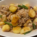 mifasora's cooksnap of when they made 豚こま切れ肉と新じゃがの甘辛炒め.