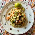 ブランディ's cooksnap of when they made ズッキーニのミルクソースパスタ.