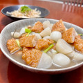 Superlittleboo's cooksnap of when they made 簡単☆めんつゆ白だし☆かぶとさつま揚げ煮.