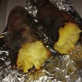 ミロ9607's cooksnap of when they made 石油ストーブで♫ 簡単焼き芋.