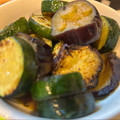 るなぷり's cooksnap of when they made ナスとズッキーニの揚げ浸し.