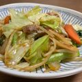 ☆GSSQHY☆'s cooksnap of when they made 野菜たっぷりちゃんぽん風♡野菜炒め.