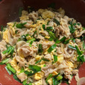 Lemon0790's cooksnap of when they made 豚ばら肉とニラの和風玉子炒め.