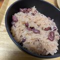 クック9W53YX☆'s cooksnap of when they made 炊飯器で簡単☆お赤飯.