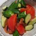 ヨシヨッシー's cooksnap of when they made トマトきゅうり塩昆布.