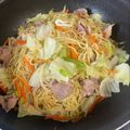 マミー’Sキッチン！'s cooksnap of when they made 味付け簡単＊塩焼きそば.