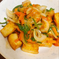 あやママ99's cooksnap of when they made 厚揚げが主役に♪しっかり味の甘酢しょうゆ.