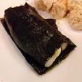 aromatico's cooksnap of when they made 切り餅レンジで1分★海苔巻きチーズ.