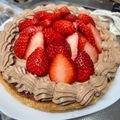 ♡ゆずぽんず♡'s cooksnap of when they made 苺のタルト（アーモンドクリーム編）.