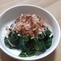 LOVEのこ's cooksnap of when they made ほうれん草のお浸し.