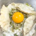 aozora＊'s cooksnap of when they made 食べたら餃子♡ハマる!簡単ズボラ餃子丼.