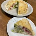 kuishinboF's cooksnap of when they made チーズクリーム＆フルーツの♡ミルクレープ.