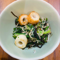 shogopapa's cooksnap of when they made 春菊とちくわのしらす塩昆布炒め.