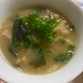 にゃつめ〜's cooksnap of when they made 切り干し大根とわかめの味噌汁.