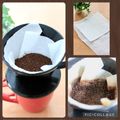 runa10's cooksnap of when they made キッチンペーパーでドリップコーヒー.