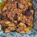 しょうこるん's cooksnap of when they made ご飯がっつり！ナスと豚ひき肉の甘味噌丼.