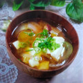 クックHG9V8Y☆'s cooksnap of when they made 秋です。さつま芋と玉ねぎのみそ汁.