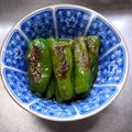 アムール杏ちゃん's cooksnap of when they made 大量消費☆南蛮風☆無限ピーマン！.