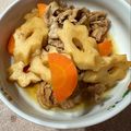 my7033's cooksnap of when they made ちくわぶと鳥肉の煮物.