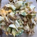ゆずゆずゆ55's cooksnap of when they made デリ風♪アボガド、卵、エビマヨサラダ.