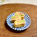コムギ大好き's cooksnap of when they made 卵焼き ★ かにかまぼこ＆枝豆.