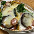 北京パンダ's cooksnap of when they made ナスとカボチャのミートソースドリア.