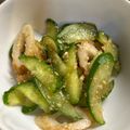 CHICHI☆PAY's cooksnap of when they made 【話題入り】ちくわときゅうりのゴマ酢和え.