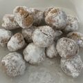 ちりむ's cooksnap of when they made 簡単♪米粉ときなこのスノーボールクッキー.