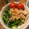 こうせい(=ﾟωﾟ)ﾉ's cooksnap of when they made しめじとほうれん草のおひたし😋.
