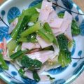yocchi2109's cooksnap of when they made 5分副菜♪小松菜とハムの中華サラダ.