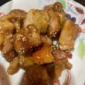 谷めぐ's cooksnap of when they made 子どもも絶賛！甘辛ダレの胡麻鶏もも.