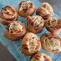 だんこいもころ's cooksnap of when they made ホームベーカリーオートミール惣菜パン.