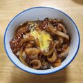 244ソメイヨシノ's cooksnap of when they made 濃厚こってりダレの豚バラ丼.