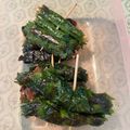優々ちゃん's cooksnap of when they made 紫蘇大量消費の紫蘇味噌巻き.