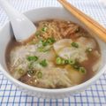 在宅勤務のおじさん's cooksnap of when they made お家でワンタン麺.