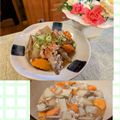 ダッフィーニーうに's cooksnap of when they made 大根が美味しい！豚肉と野菜のうま煮♪.
