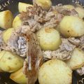 Meg☆0725's cooksnap of when they made ◆じゃがいもと豚の旨味炒め◆.